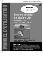 Intex WL3220 Manuel D'utilisation