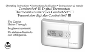 White-Rodgers Comfort-Set III Instructions D'utilisation