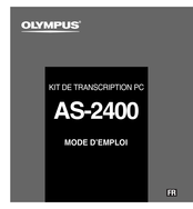Olympus AS-2400 Mode D'emploi