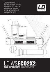 LD Systems WSECO2X2 Manuel D'utilisation