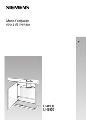 Siemens LI 46930 Mode D'emploi Et Notice De Montage