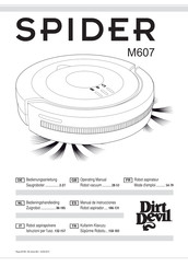 Dirt Devil SPIDER M607 Mode D'emploi