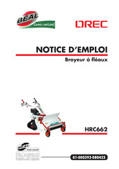 OREC HRC662 Notice D'emploi