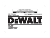 DeWalt DWSL18CAP Guide D'utilisation