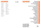 Kemper autodark 660i Mode D'emploi