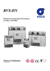 Esco RVS-DN 8-2700A Manuel D'utilisation