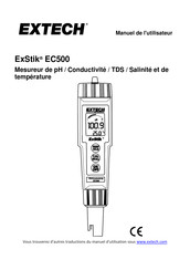Extech ExStik EC500 Manuel De L'utilisateur