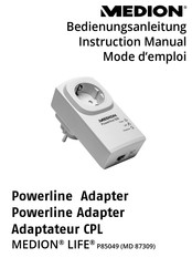 Medion Powerline MD 87309 Mode D'emploi