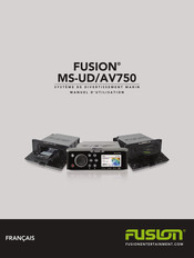 Fusion MS-UD750 Manuel D'utilisation