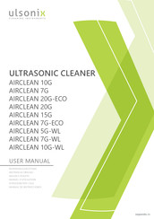 ulsonix AIRCLEAN 5G-WL Manuel D'utilisation