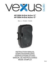 Vexus Audio 170.342 Mode D'emploi