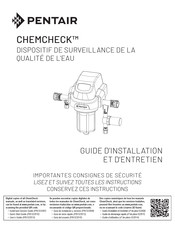 Pentair CHEMCHECK Guide D'utilisation Et D'entretien