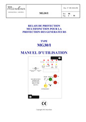 MICROENER MG30/I Manuel D'utilisation