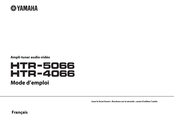 Yamaha HTR-4066 Mode D'emploi