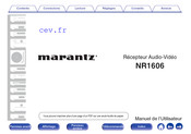 Marantz NR1606 Manuel De L'utilisateur