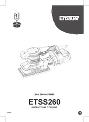 Erbauer ETSS260 Instructions D'origine