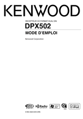 Kenwood DPX502 Mode D'emploi