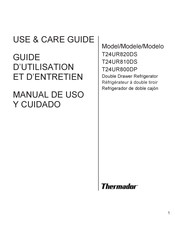 Thermador T24UR810DS Guide D'utilisation Et D'entretien