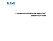 Epson PowerLite 680 Guide De L'utilisateur
