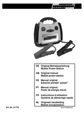 Bruder Mannesmann Werkzeuge 01776 Instructions D'utilisation