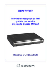 Sagem ISD75 TNTSAT Manuel D'utilisation
