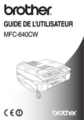 Brother MFC-640CW Guide De L'utilisateur