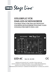 Img Stageline LED-4C Mode D'emploi