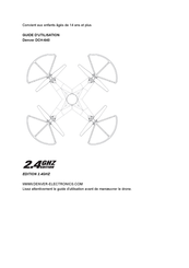 Denver Electronics DCH-640 EDITION 2.4GHZ Guide D'utilisation