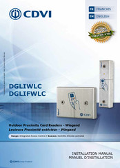 CDVI Wiegand DGLIFWLC Manuel D'installation