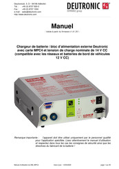 Deutronic DBL-MPC4 Série Manuel D'utilisation
