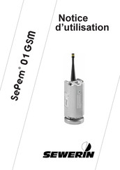 sewerin Sepem 01 GSM Notice D'utilisation