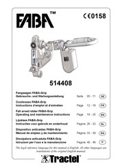 Tractel 514408 Instructions D'emploi Et D'entretien