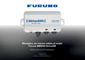 Furuno BBWX4 SiriusXM Instructions D'installation