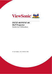 ViewSonic PX747-4K Guide De L'utilisateur