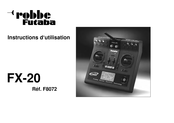 ROBBE-Futaba F8072 Instructions D'utilisation