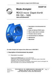 ERHARD DN450 Mode D'emploi