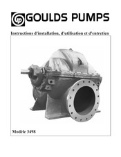 Goulds Pumps 3498 Instructions D'installation, D'utilisation Et D'entretien