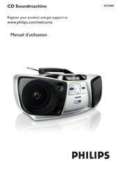 Philips AZ1840 Manuel D'utilisation