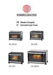 Rommelsbacher BG 1550 Mode D'emploi