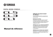 Yamaha CL1 Manuel De Référence
