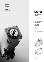 Festo MTR- Série Notice D'utilisation