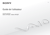Sony VAIO VPCEF Série Guide De L'utilisateur