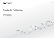 Sony VAIO VPCY21 Série Guide De L'utilisateur