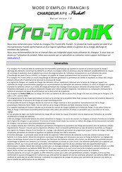 a2pro Pro-Tronik AP6-Pocket Mode D'emploi