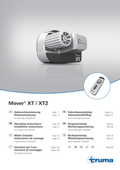 Truma Mover XT Mode D'emploi / Instructions De Montage