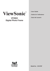 ViewSonic VFD823 Guide De L'utilisateur