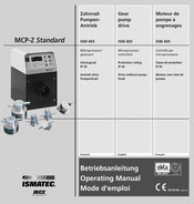 Idex MCP-Z Standard Mode D'emploi