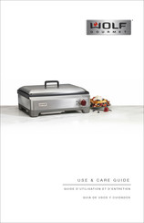 Wolf Gourmet WGGR100S Guide D'utilisation Et D'entretien