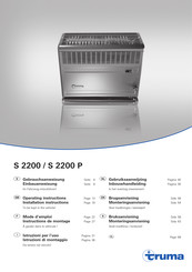 Truma S 2200 P Mode D'emploi