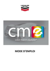 Lechler CME 2 Mode D'emploi